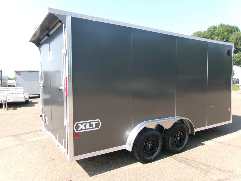 New 2027 ALCOM EZEC7.5X16 XLT Cargo / Enclosed Trailer UTV TRAILER WITH D.S. SIDE DOOR