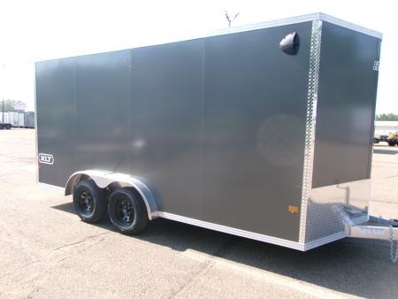 New 2027 ALCOM EZEC7.5X16 XLT Cargo / Enclosed Trailer UTV TRAILER WITH D.S. SIDE DOOR