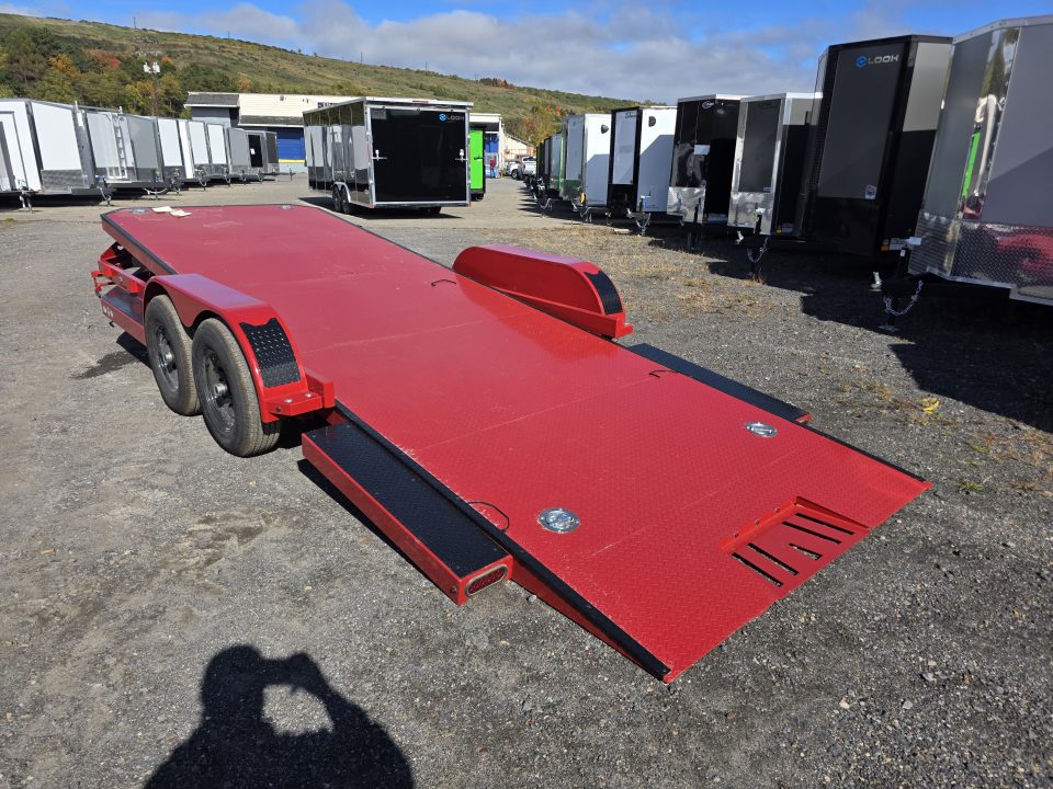 New 2027 Iron Bull TRB 7X20 10K - TILT Car Hauler