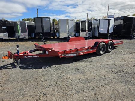 New 2027 Iron Bull TRB 7X20 10K - TILT Car Hauler