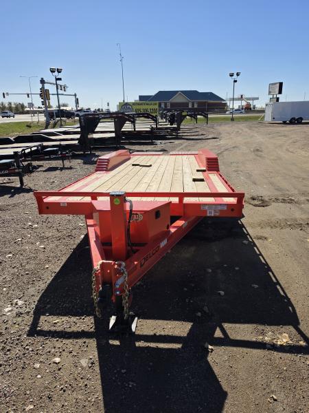 New 2027 Delco Trailers 102" wide X 24' Equipment Trailer 3-7ks Equipment Trailer