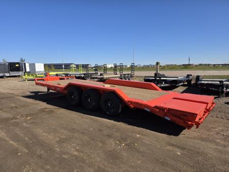 New 2027 Delco Trailers 102" wide X 24' Equipment Trailer 3-7ks Equipment Trailer
