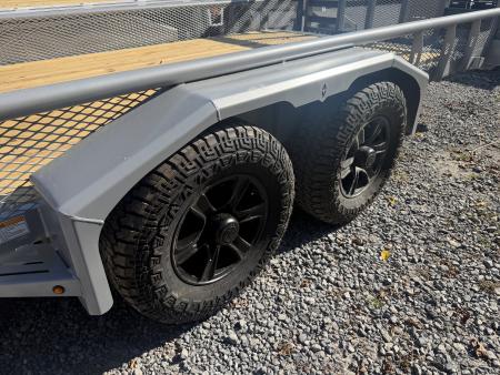 New 2027 Diamond C TUT206 Utility Trailer VENTURE 6’11”X22’ TRACTOR GATE MESH SIDES