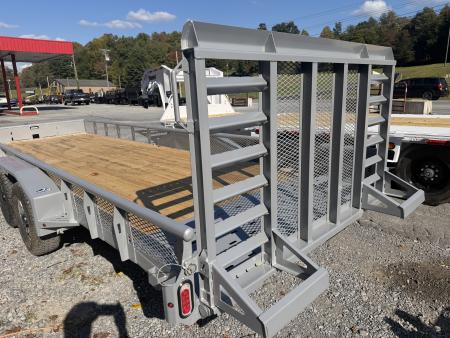 New 2027 Diamond C TUT206 Utility Trailer VENTURE 6’11”X22’ TRACTOR GATE MESH SIDES