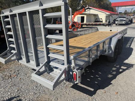 New 2027 Diamond C TUT206 Utility Trailer VENTURE 6’11”X22’ TRACTOR GATE MESH SIDES