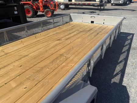 New 2027 Diamond C TUT206 Utility Trailer VENTURE 6’11”X22’ TRACTOR GATE MESH SIDES