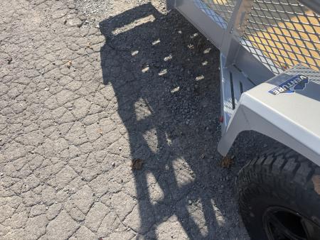 New 2027 Diamond C TUT206 Utility Trailer VENTURE 6’11”X22’ TRACTOR GATE MESH SIDES