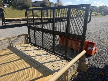 New 2027 Diamond C GTU235 Utility Trailer VENTURE ,BI FOLD GATE MESH SIDES 83”X16’