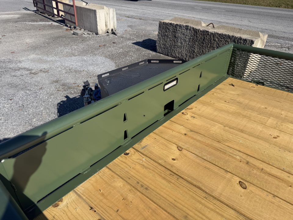 New 2027 Diamond C PSA106 Utility Trailer 83”X14’ VENTURE MESH SIDES LARGE TOOL BOX