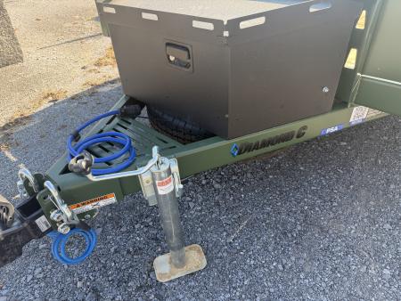 New 2027 Diamond C PSA106 Utility Trailer 83”X14’ VENTURE MESH SIDES LARGE TOOL BOX