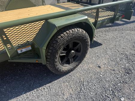 New 2027 Diamond C PSA106 Utility Trailer 83”X14’ VENTURE MESH SIDES LARGE TOOL BOX