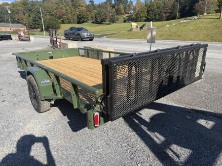 New 2027 Diamond C PSA106 Utility Trailer 83”X14’ VENTURE MESH SIDES LARGE TOOL BOX