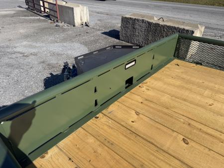 New 2027 Diamond C PSA106 Utility Trailer 83”X14’ VENTURE MESH SIDES LARGE TOOL BOX