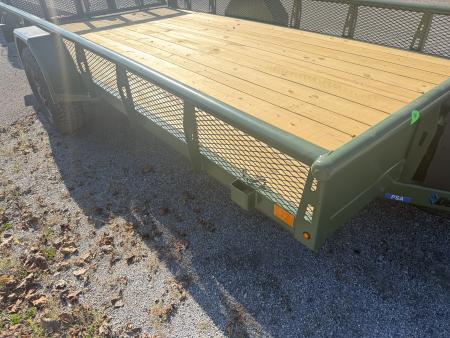 New 2027 Diamond C PSA106 Utility Trailer 83”X14’ VENTURE MESH SIDES LARGE TOOL BOX