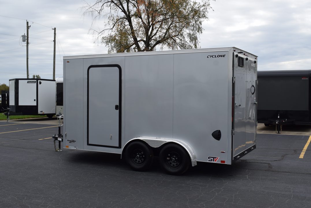 New 2027 Legend Trailers 7.5x14 Cyclone V-Nose Cargo / Enclosed Trailer