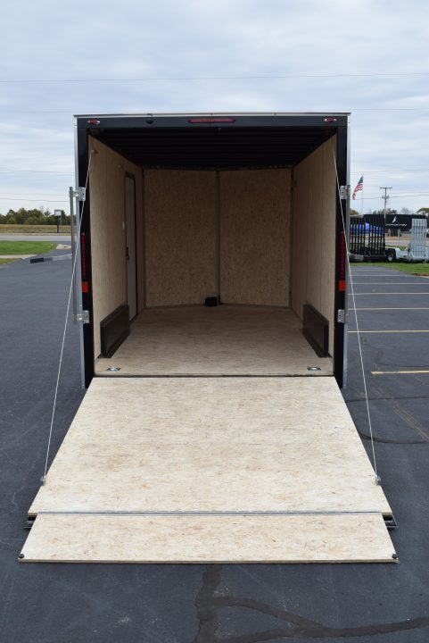 New 2027 Legend Trailers 7.5x14 Cyclone V-Nose Cargo / Enclosed Trailer