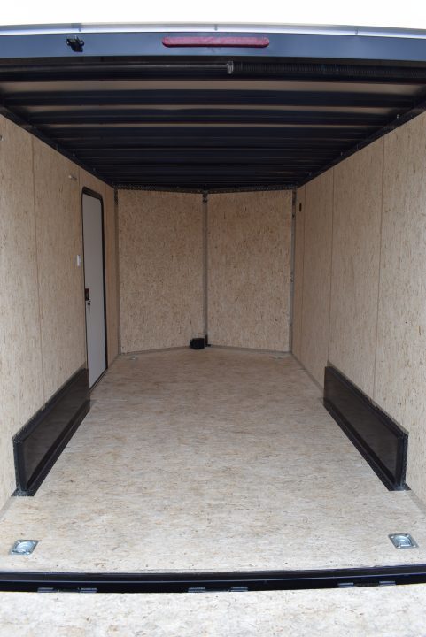 New 2027 Legend Trailers 7.5x14 Cyclone V-Nose Cargo / Enclosed Trailer