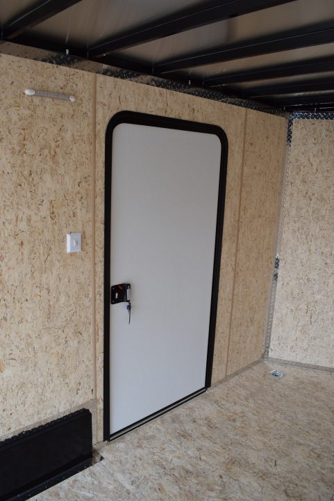 New 2027 Legend Trailers 7.5x14 Cyclone V-Nose Cargo / Enclosed Trailer