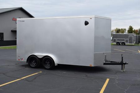 New 2027 Legend Trailers 7.5x14 Cyclone V-Nose Cargo / Enclosed Trailer