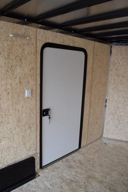 New 2027 Legend Trailers 7.5x14 Cyclone V-Nose Cargo / Enclosed Trailer
