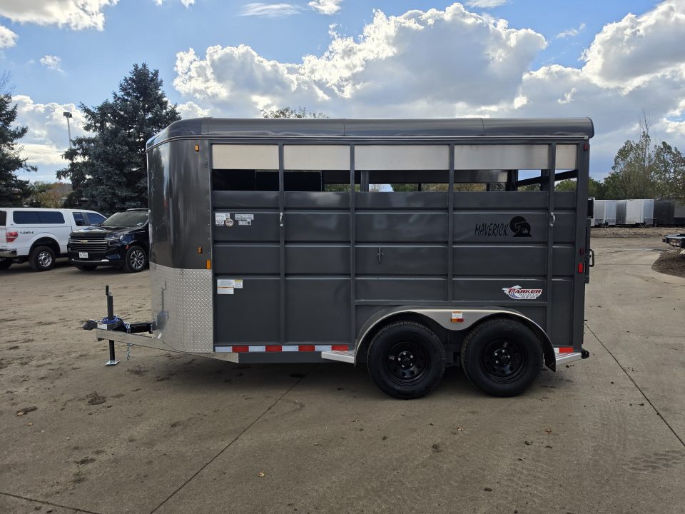 New 2027 Maverick MAVST6614-7K Horse Trailer