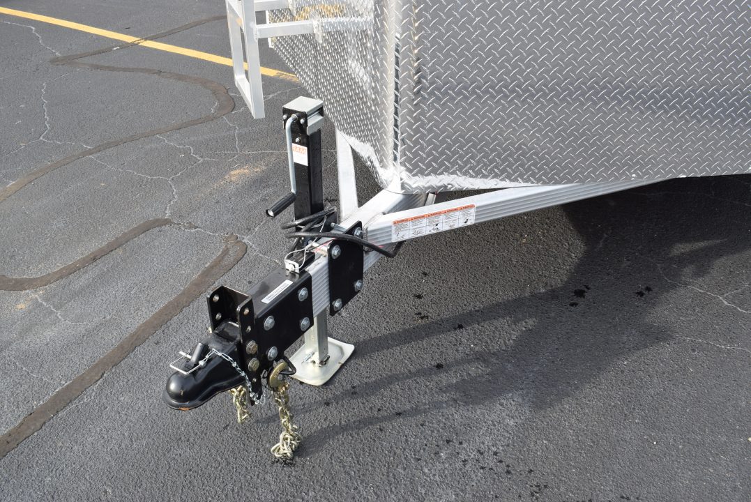 New 2027 Legend Trailers Thunder 8x16 V-Nose Aluminum Contractor