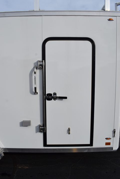 New 2027 Legend Trailers Thunder 8x16 V-Nose Aluminum Contractor
