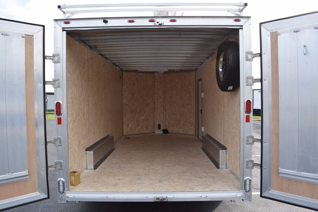 New 2027 Legend Trailers Thunder 8x16 V-Nose Aluminum Contractor
