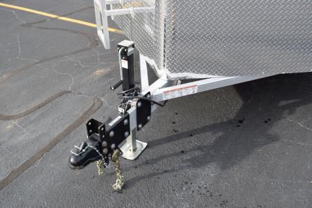 New 2027 Legend Trailers Thunder 8x16 V-Nose Aluminum Contractor