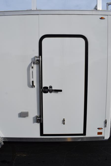 New 2027 Legend Trailers Thunder 8x16 V-Nose Aluminum Contractor