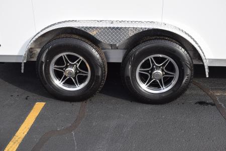 New 2027 Legend Trailers Thunder 8x16 V-Nose Aluminum Contractor