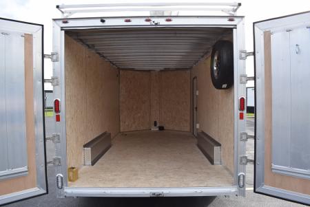 New 2027 Legend Trailers Thunder 8x16 V-Nose Aluminum Contractor