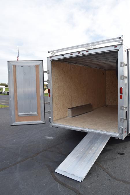 New 2027 Legend Trailers Thunder 8x16 V-Nose Aluminum Contractor