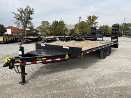 New 2027 BIG TEX TRAILERS 14OA-20D3A-FRBK (102  X 17' + 3') 15.4K Equipment Trailer