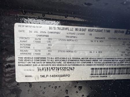 New 2027 Big Tex Trailers 14LP-14 Dump Trailer