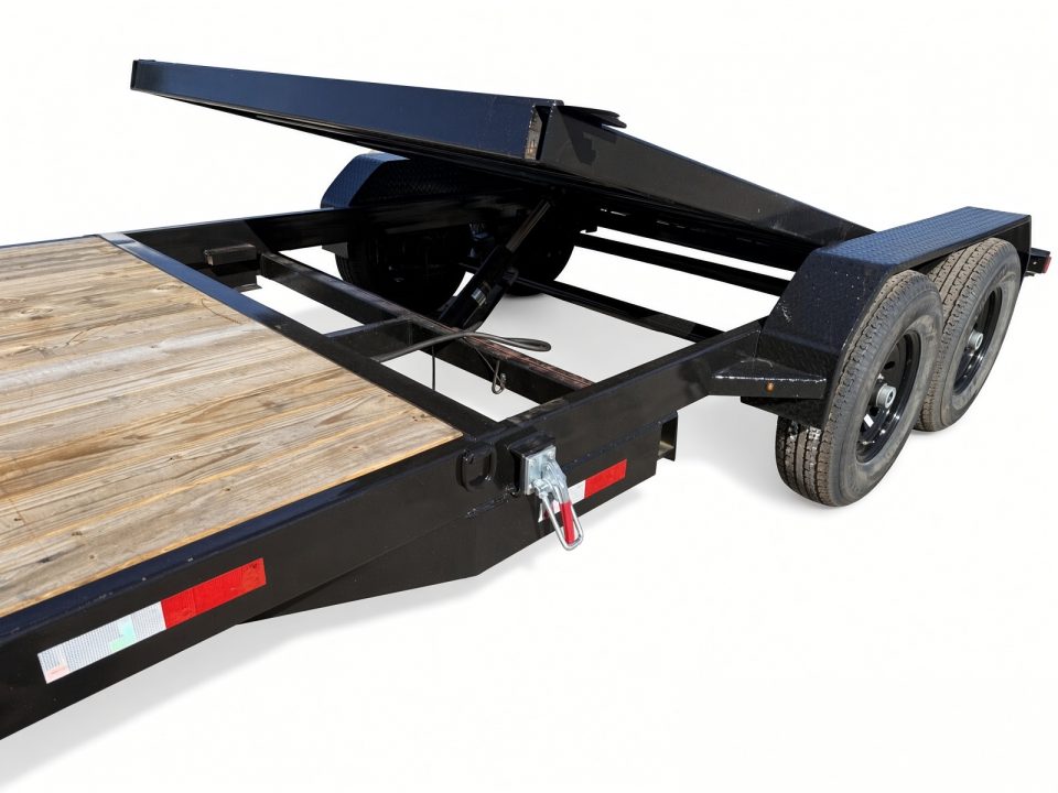 Used 2026 Southern Grace 7x18 Tilt Car Hauler/Equipment Trailer – 14K Capacity | 4' Stationary Deck & 14' Tilt Deck Tilt Trailer