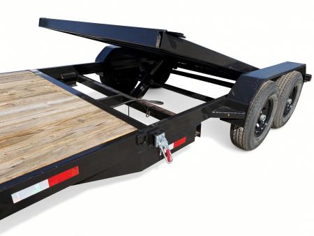 Used 2026 Southern Grace 7x18 Tilt Car Hauler/Equipment Trailer – 14K Capacity | 4' Stationary Deck & 14' Tilt Deck Tilt Trailer