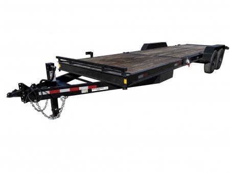 New 2027 Southern Grace 7x24 Tilt Car Hauler/Equipment Trailer – 14K Capacity | 6' Stationary Deck & 18' Tilt Deck Tilt Trailer