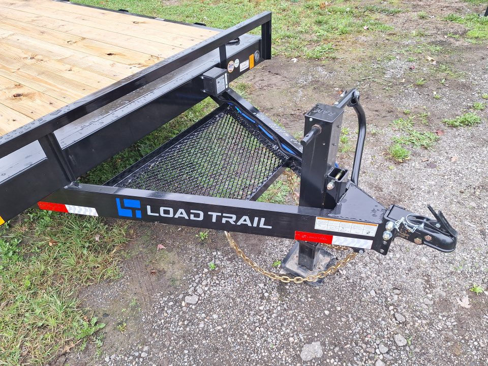 New 2027 Load Trail 83X20 Equipment Trailer W/24" HD Ramps, Tool Tray and Winch Plate