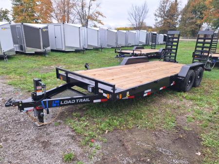 New 2027 Load Trail 83X20 Equipment Trailer W/24  HD Ramps, Tool Tray and Winch Plate