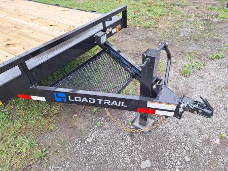 New 2027 Load Trail 83X20 Equipment Trailer W/24" HD Ramps, Tool Tray and Winch Plate