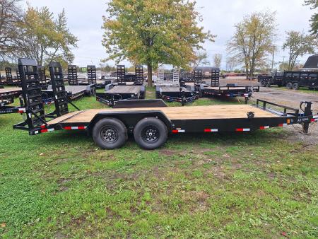 New 2027 Load Trail 83X20 Equipment Trailer W/24" HD Ramps, Tool Tray and Winch Plate