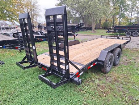New 2027 Load Trail 83X20 Equipment Trailer W/24" HD Ramps, Tool Tray and Winch Plate