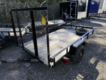 Used 2025 Carry-On 5 X 8 Utility Trailer with Spare Tire Included Utility Trailer