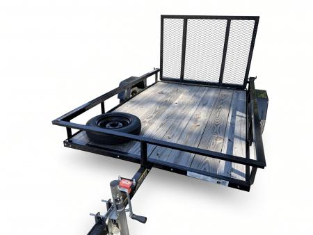 Used 2025 Carry-On 5 X 8 Utility Trailer with Spare Tire Included Utility Trailer