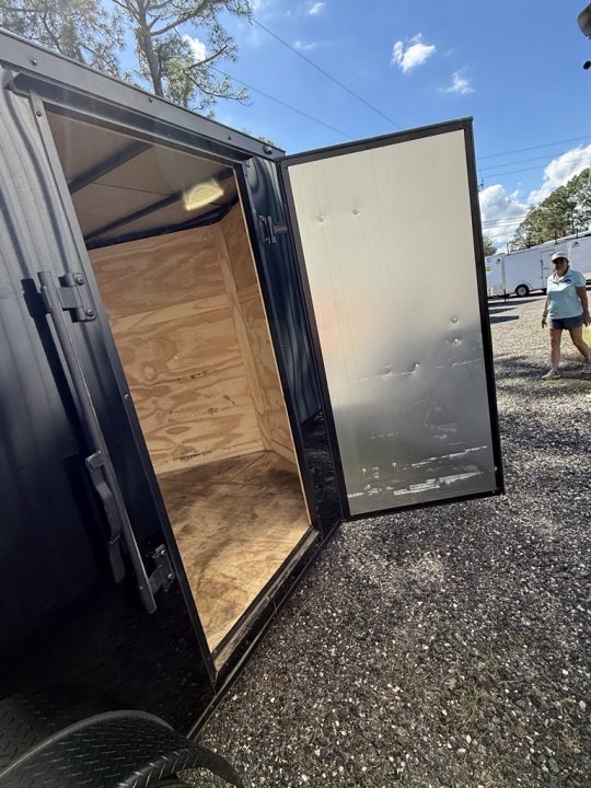 Used 2026 Cynergy Cargo 6X12 Enclosed Tandem Axle Trailer Black with Blackout Package Cargo / Enclosed Trailer