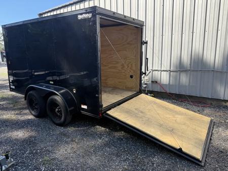 Used 2026 Cynergy Cargo 6X12 Enclosed Tandem Axle Trailer Black with Blackout Package Cargo / Enclosed Trailer