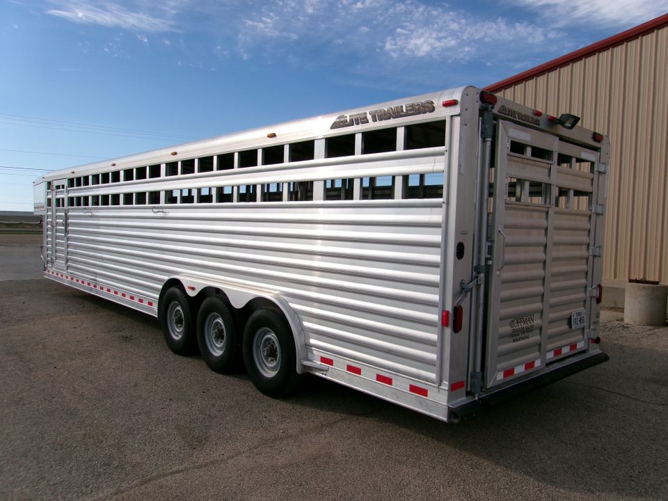 Used 2015 Elite 8x32 Stock with WERM Floor