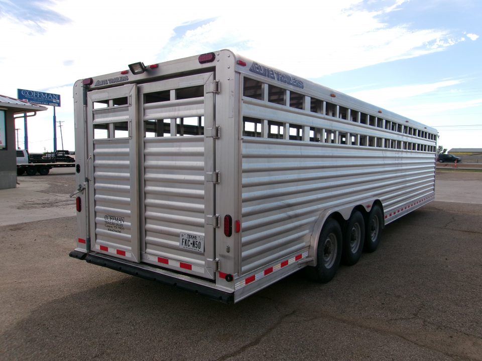 Used 2015 Elite 8x32 Stock with WERM Floor