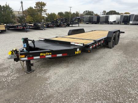 New 2027 Big Tex Trailers 14TI-20A-BK (83  x 20') 15.4K Partial Tilt Equipment Trailer